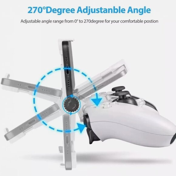 PS5 Controller Mount Clip Holder Clamp Mount Stand for PS5 Controller Joystick - Picture 3 of 5